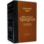 Bíblia de Estudo Spurgeon | King James 1611 | Letra Grande | Luxo | Marrom e Preta Bíblia de Estudo Spurgeon | King James 1611 | Letra Grande | Luxo | Marrom e Preta